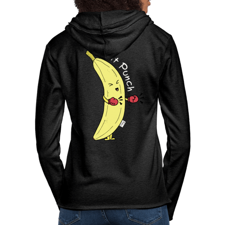 Fruit Punch - Let Unisex Hættetrøje - Let sweatshirt med hætte, unisex - charcoal - Dajlig.dk