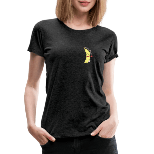 Fruit Punch - Premium Dame T-shirt - Dame premium T-shirt - charcoal - Dajlig.dk