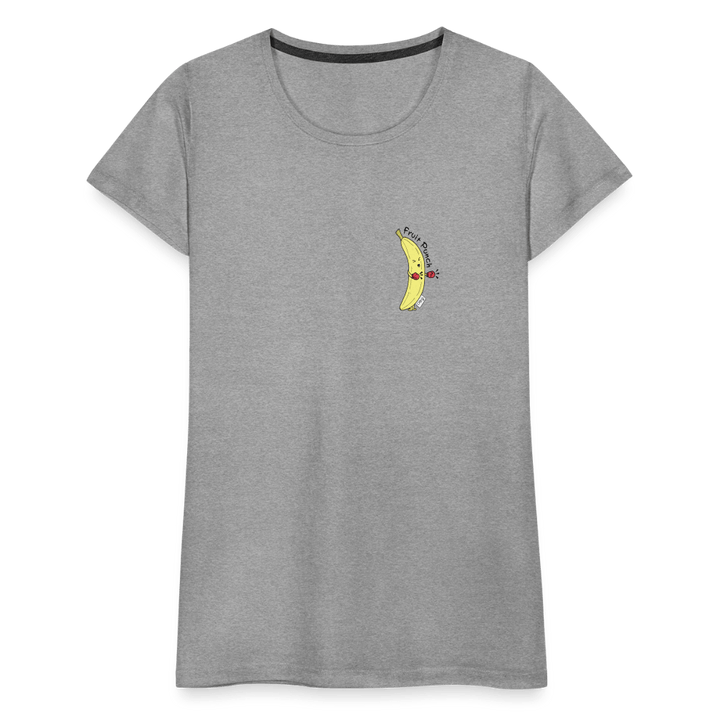 Fruit Punch - Premium Dame T-shirt - Dame premium T-shirt - grå meleret - Dajlig