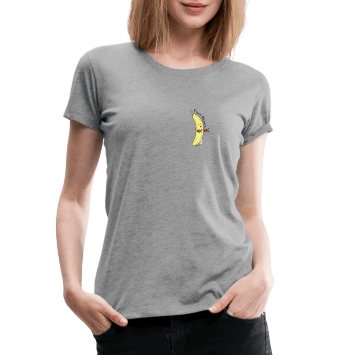 Fruit Punch - Premium Dame T-shirt - Dame premium T-shirt - grå meleret - Dajlig