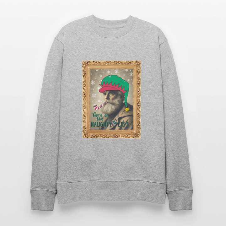 Fusentast - Kraftig Unisex Sweatshirt - Stanley/Stella økologisk unisex - sweatshirt CHANGER - grå meleret - Dajlig