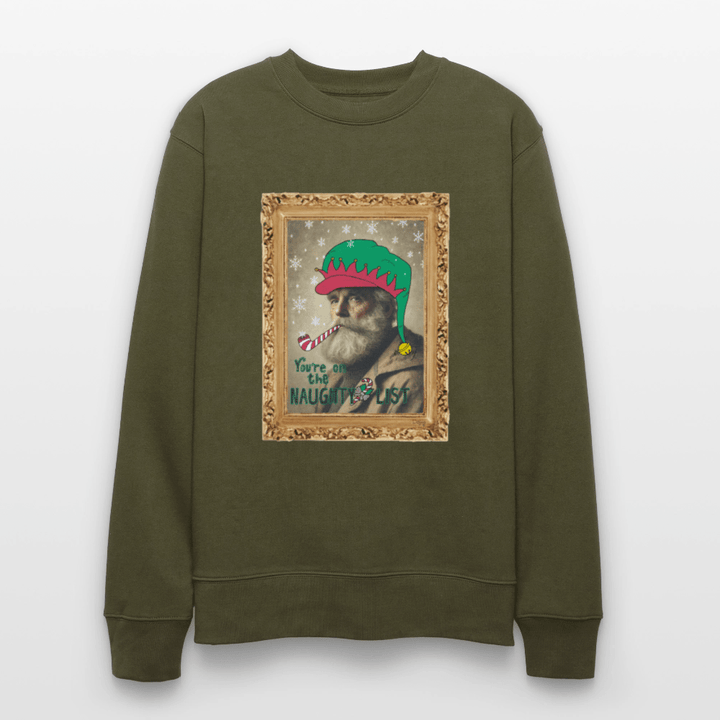 Fusentast - Kraftig Unisex Sweatshirt - Stanley/Stella økologisk unisex - sweatshirt CHANGER - khaki - Dajlig