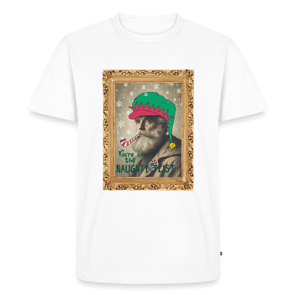 Fusentast - Premium Herre T-shirt - Herre premium T-shirt - hvid - Dajlig