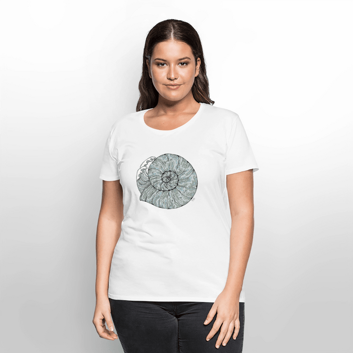 Havlyd - Eksklusiv Dame T-shirt - Dame premium T-shirt - hvid - Dajlig