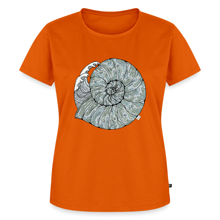 Havlyd - Eksklusiv Dame T-shirt - Dame premium T-shirt - orange - Dajlig