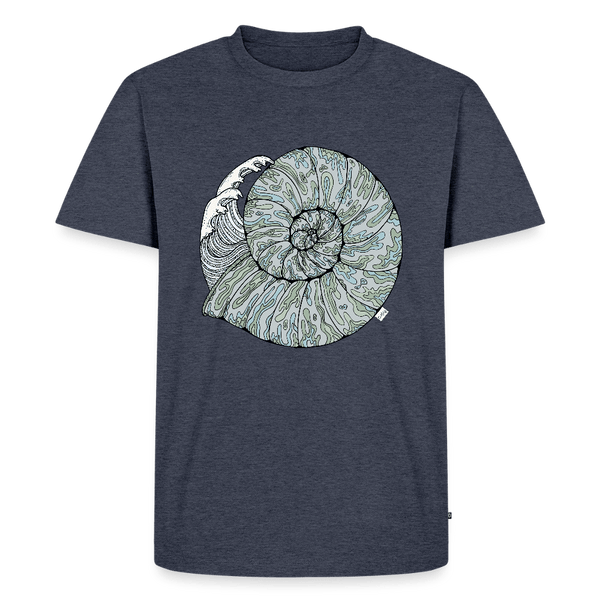 Havlyd - Eksklusiv Herre T-shirt - Herre premium T-shirt - jeansblå - Dajlig
