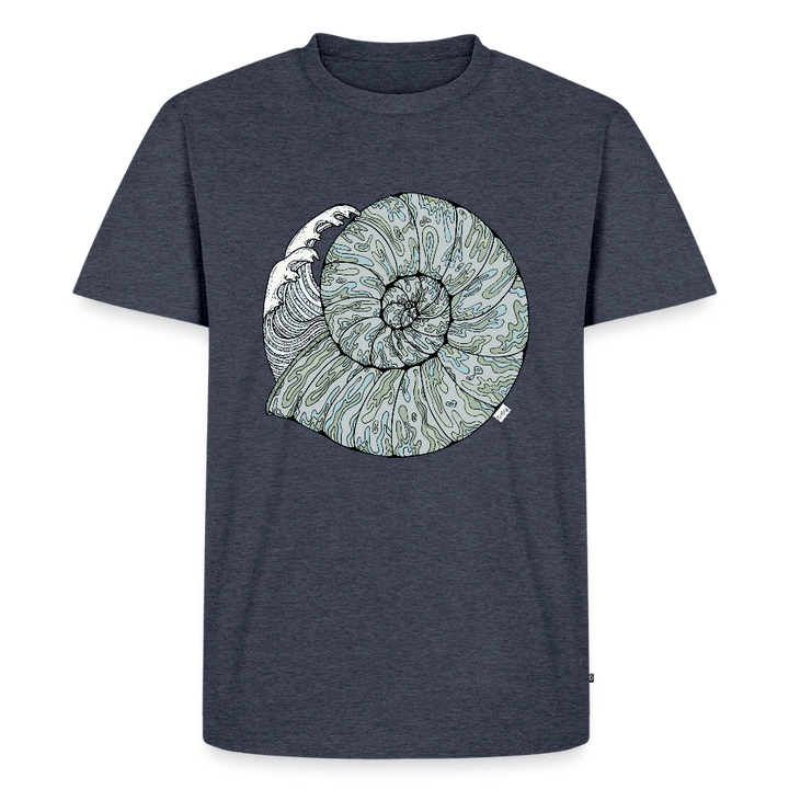 Havlyd - Eksklusiv Herre T-shirt - Herre premium T-shirt - jeansblå - Dajlig