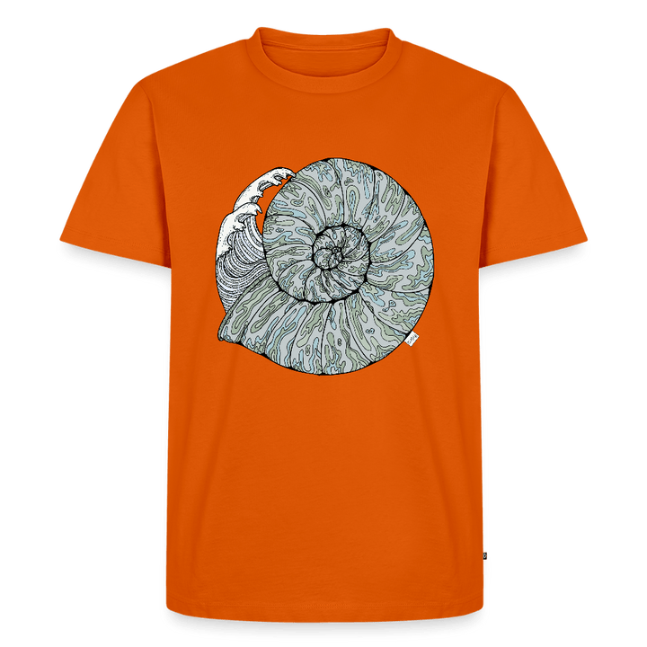 Havlyd - Eksklusiv Herre T-shirt - Herre premium T-shirt - orange - Dajlig