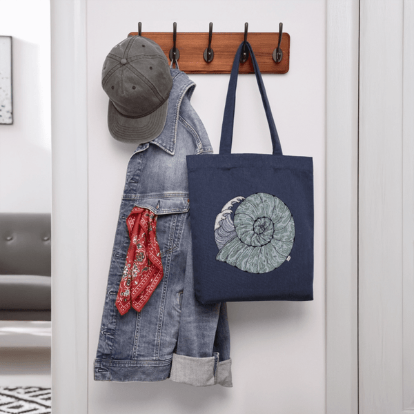 Havlyd - Kraftig mulepose i genbrugsstof - Mulepose - melange blue - Dajlig