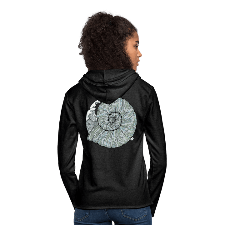 Havlyd - Let Unisex Hættetrøje - Let sweatshirt med hætte, unisex - charcoal - Dajlig.dk