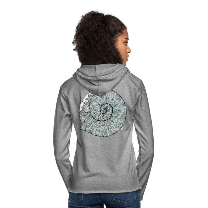 Havlyd - Let Unisex Hættetrøje - Let sweatshirt med hætte, unisex - rosa - creme meleret - Dajlig.dk