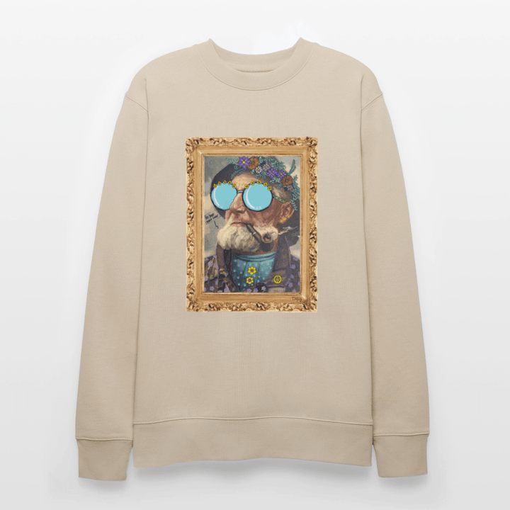 Hippie Hans - Kraftig Unisex Sweatshirt - Stanley/Stella økologisk unisex - sweatshirt CHANGER - charcoal - Dajlig