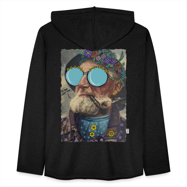 Hippie Hans - Let Unisex Hættetrøje - Let sweatshirt med hætte, unisex - charcoal - Dajlig