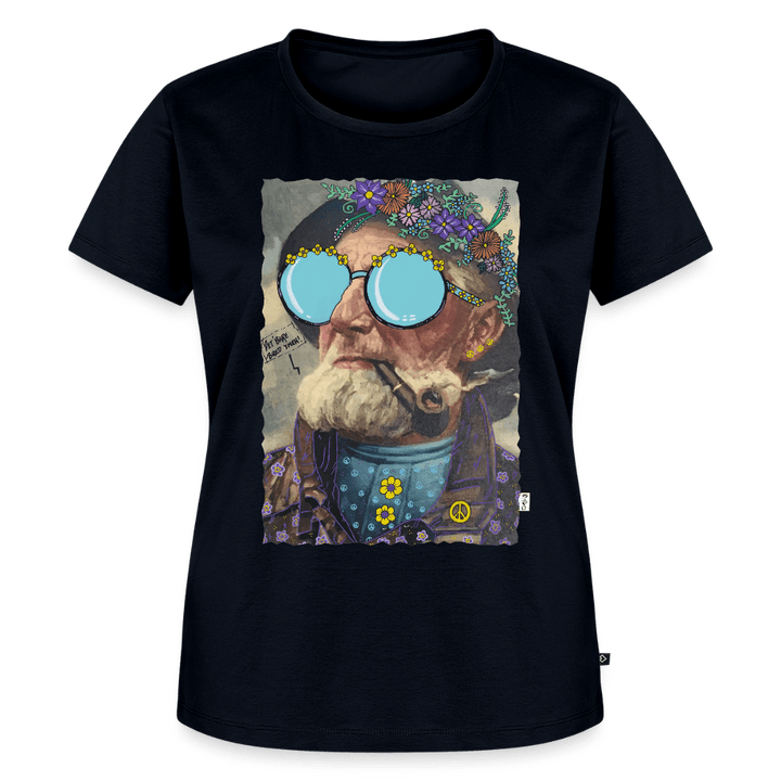 Hippie Hans - Premium Dame T-shirt - Dame premium T-shirt - navy - Dajlig