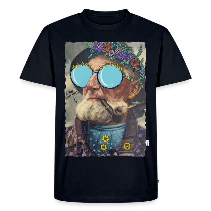 Hippie Hans - Premium Herre T-shirt - Herre premium T-shirt - navy - Dajlig