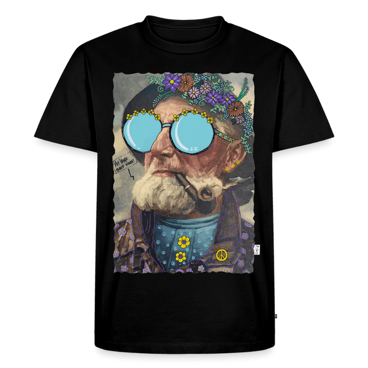 Hippie Hans - Premium Herre T-shirt - Herre premium T-shirt - sort - Dajlig