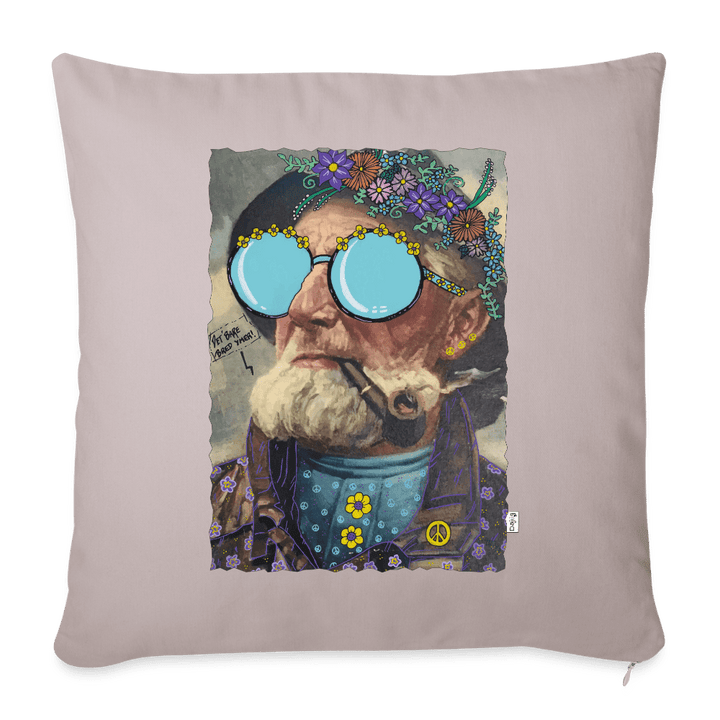 Hippie Hans - Sofapude betræk - Pudebetræk 45 x 45 cm - Lys beige - Dajlig
