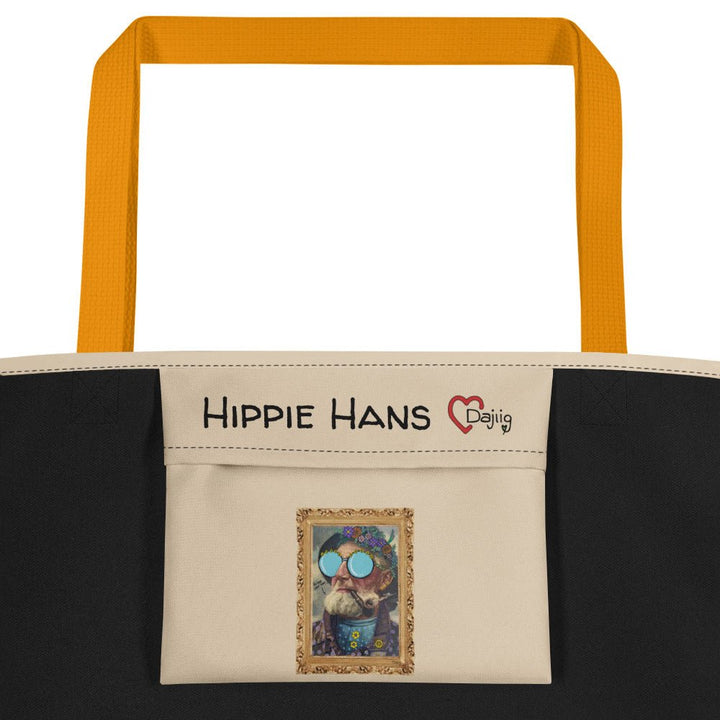 Hippie Hans Stor Mulepose m/lomme - Mulepose - Black - Dajlig.dk