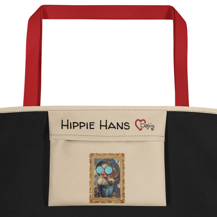 Hippie Hans Stor Mulepose m/lomme - Mulepose - Black - Dajlig.dk