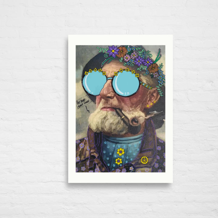 Hippie Hans Tryk/Plakat - Plakat - A1 (59.4×84.1 cm) - Dajlig