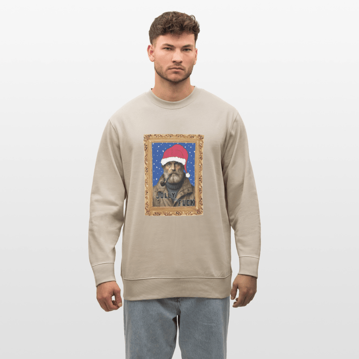 Jolly Joe - Kraftig Unisex Sweatshirt - Stanley/Stella økologisk unisex - sweatshirt CHANGER - burgunder - rød - Dajlig