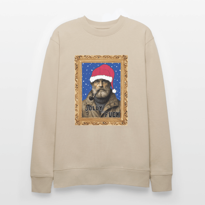 Jolly Joe - Kraftig Unisex Sweatshirt - Stanley/Stella økologisk unisex - sweatshirt CHANGER - burgunder - rød - Dajlig
