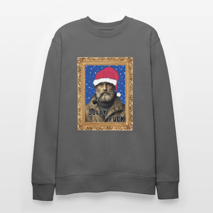 Jolly Joe - Kraftig Unisex Sweatshirt - Stanley/Stella økologisk unisex - sweatshirt CHANGER - burgunder - rød - Dajlig