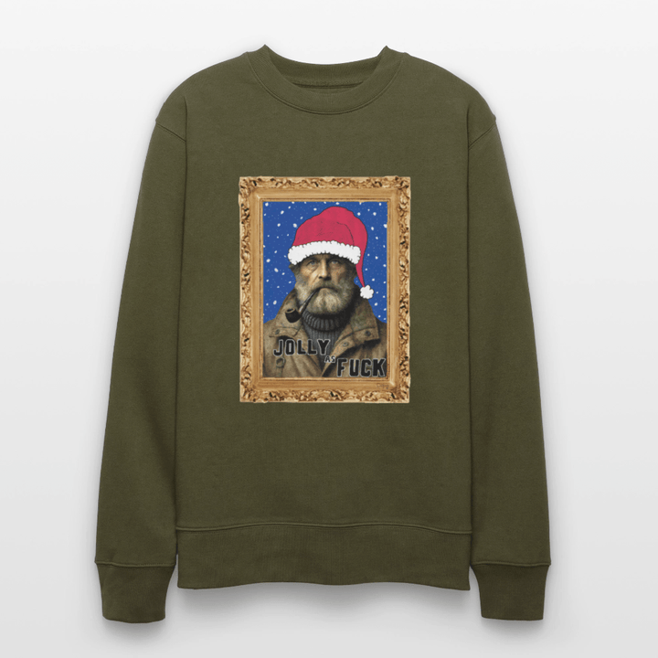 Jolly Joe - Kraftig Unisex Sweatshirt - Stanley/Stella økologisk unisex - sweatshirt CHANGER - khaki - Dajlig