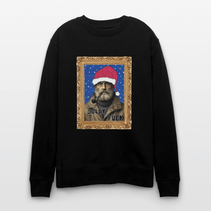 Jolly Joe - Kraftig Unisex Sweatshirt - Stanley/Stella økologisk unisex - sweatshirt CHANGER - sort - Dajlig
