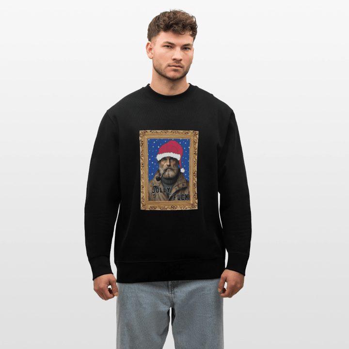 Jolly Joe - Kraftig Unisex Sweatshirt - Stanley/Stella økologisk unisex - sweatshirt CHANGER - sort - Dajlig
