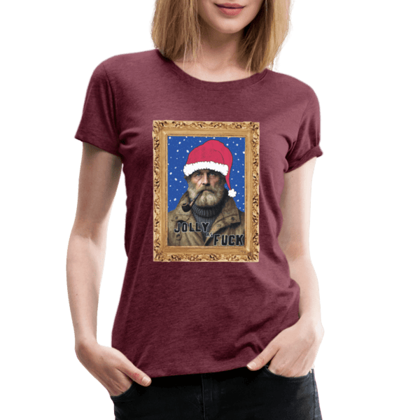 Jolly Joe - Premium Dame T-shirt - Dame premium T-shirt - charcoal - Dajlig