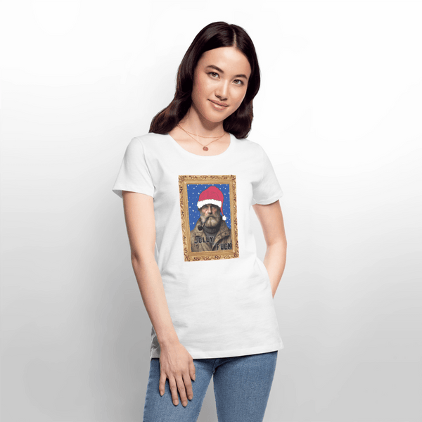 Jolly Joe - Premium Dame T-shirt - Dame premium T-shirt - hvid - Dajlig