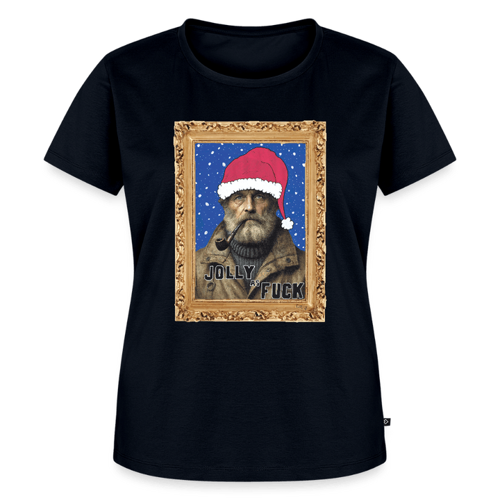 Jolly Joe - Premium Dame T-shirt - Dame premium T-shirt - navy - Dajlig