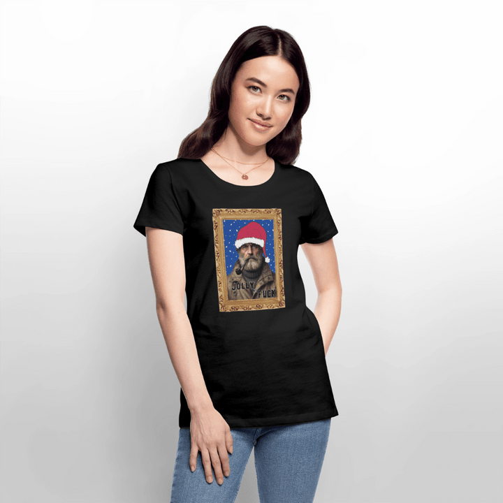 Jolly Joe - Premium Dame T-shirt - Dame premium T-shirt - sort - Dajlig