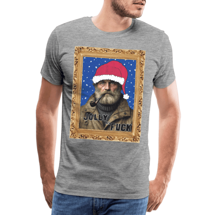 Jolly Joe - Premium Herre T-shirt - Herre premium T-shirt - hvid - Dajlig.dk