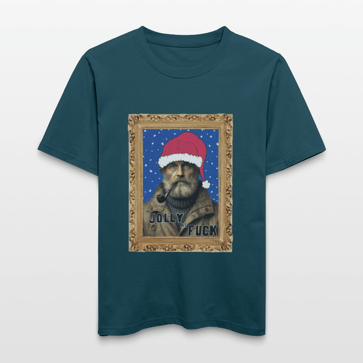 Jolly Joe - Unisex T-shirt - Stanley/Stella Relaxed Fit økologisk unisex - T-shirt Sparker - mørk petrol - Dajlig