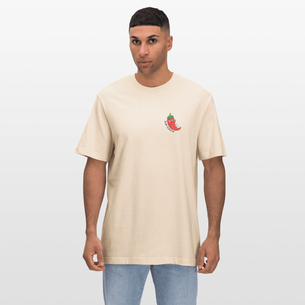 Just Chillin' - Unisex T-shirt - Stanley/Stella Relaxed Fit økologisk unisex - T-shirt Sparker - hvid grå - Dajlig