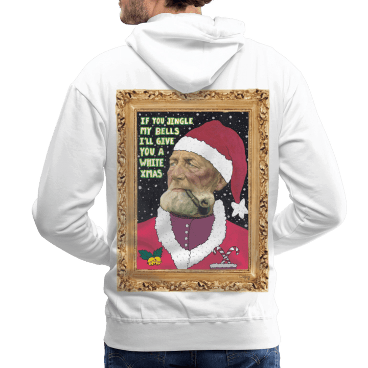 Klaus Santa - Herre Hættetrøje - Herre Premium hættetrøje - charcoal - Dajlig.dk