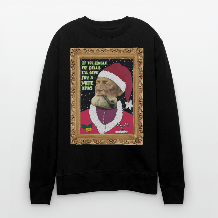 Klaus Santa - Kraftig Unisex Sweatshirt - Stanley/Stella økologisk unisex - sweatshirt CHANGER - sort - Dajlig.dk