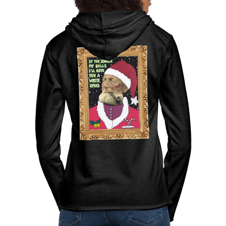 Klaus Santa - Let Unisex Hættetrøje - Let sweatshirt med hætte, unisex - charcoal - Dajlig.dk