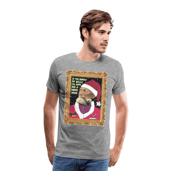 Klaus Santa - Premuim Herre T-shirt - Herre premium T-shirt - hvid - Dajlig.dk