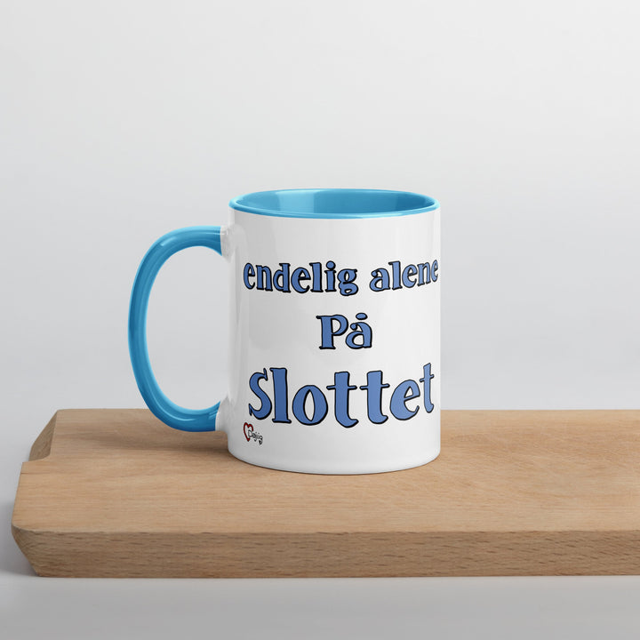 Konge krus - Endelig alene på slottet - Krus - Blue - Dajlig.dk