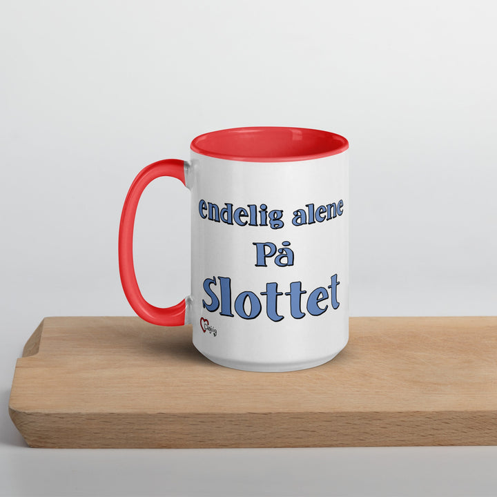 Konge krus - Endelig alene på slottet - Krus - Red - Dajlig.dk