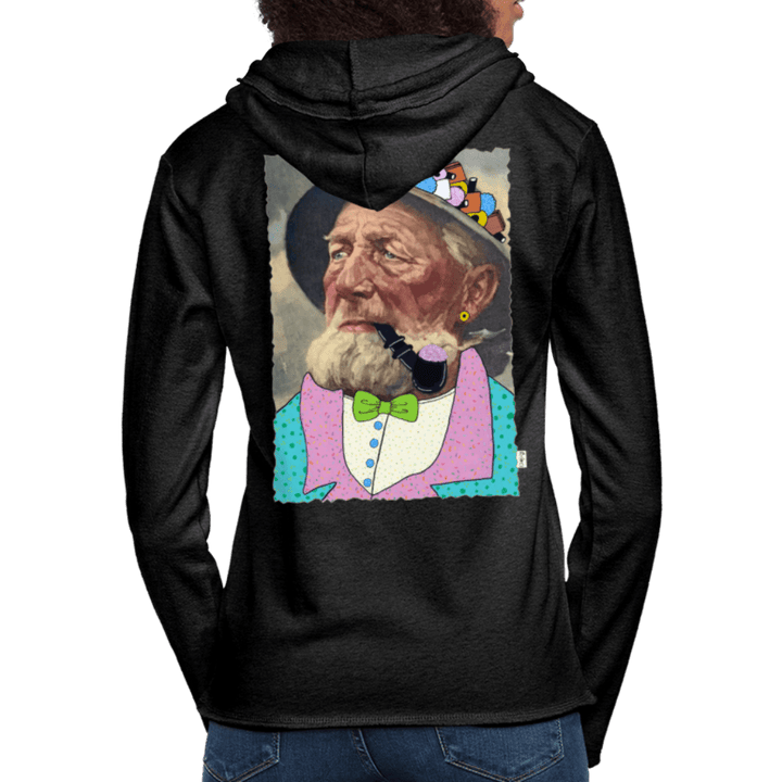 Krymmel Kaj - Let Unisex Hættetrøje - Let sweatshirt med hætte, unisex - charcoal - Dajlig