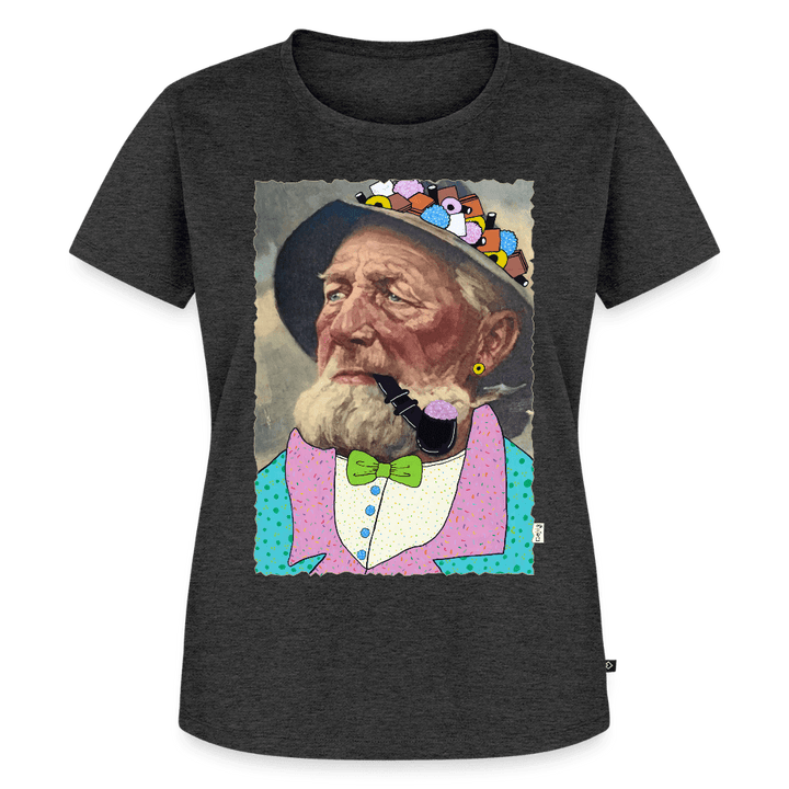 Krymmel Kaj - Premium Dame T-shirt - Dame premium T-shirt - antracit meleret - Dajlig