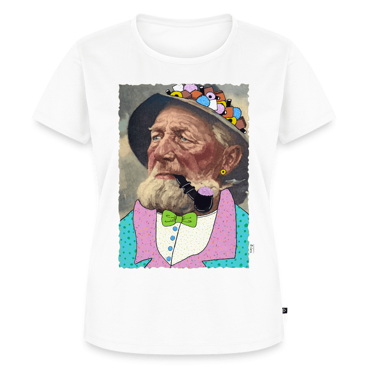 Krymmel Kaj - Premium Dame T-shirt - Dame premium T-shirt - hvid - Dajlig