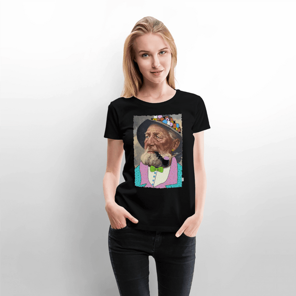 Krymmel Kaj - Premium Dame T-shirt - Dame premium T-shirt - sort - Dajlig