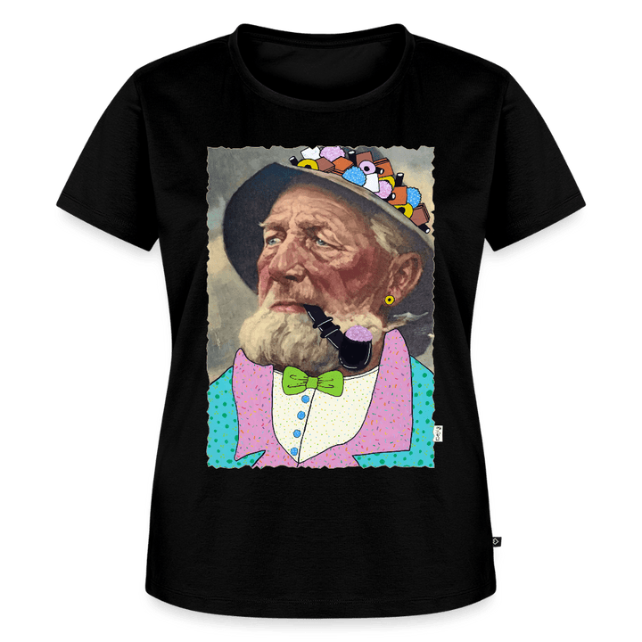 Krymmel Kaj - Premium Dame T-shirt - Dame premium T-shirt - sort - Dajlig