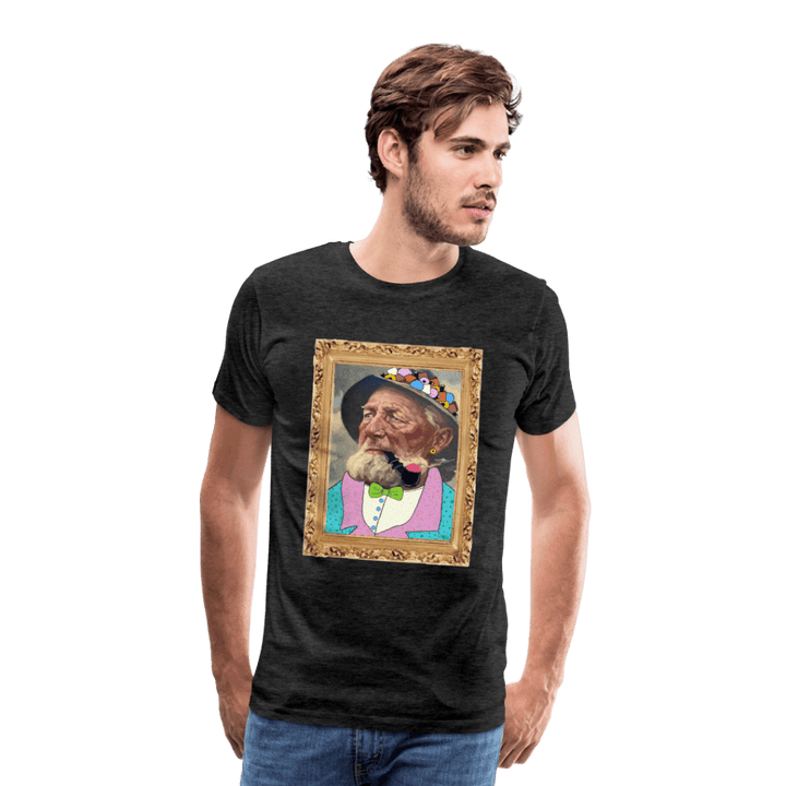 Krymmel Kaj - Premium Herre T-shirt - Herre premium T-shirt - charcoal - Dajlig