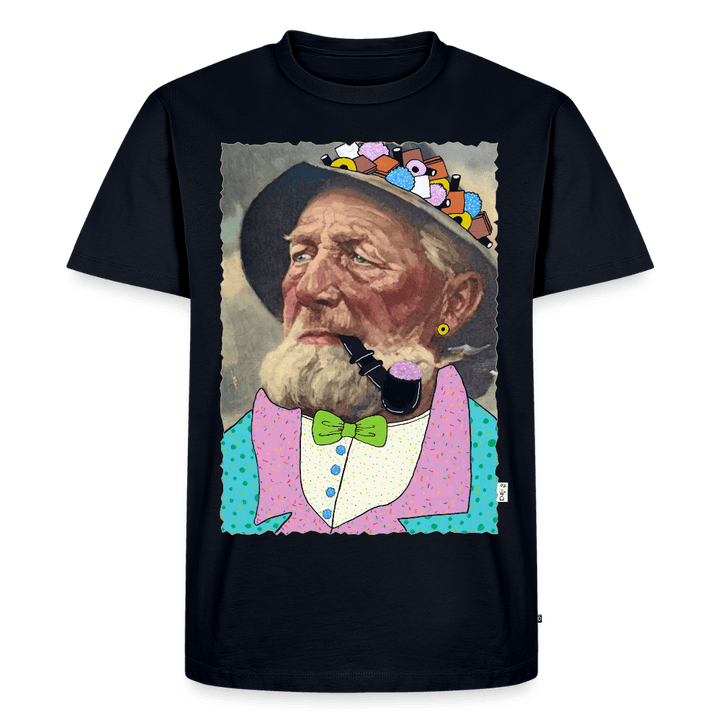 Krymmel Kaj - Premium Herre T-shirt - Herre premium T-shirt - navy - Dajlig